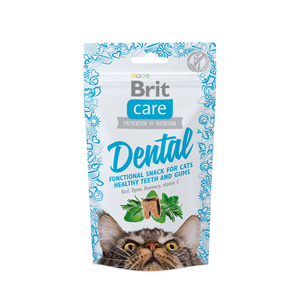 Brit care cat snack dental functional 50 GR