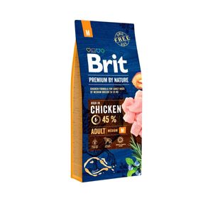 Brit premium by nature adult medium 15 KG