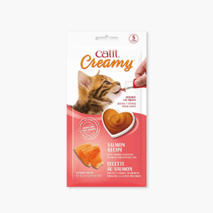 Creamy cat salmón