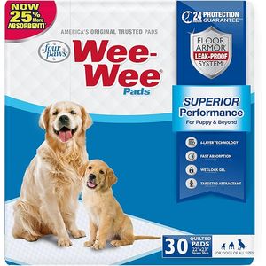Four paws wee-wee pads superior performance (56 x 58 cm.)