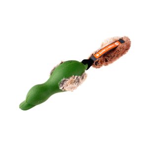Pato verde con cola de felpa M/L
