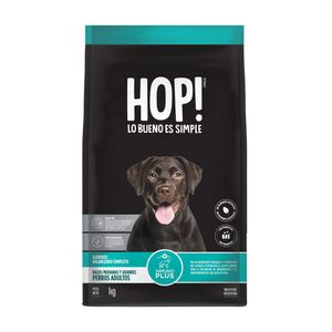 Hop Perro Adulto Raza Mediana y Grande 21kg