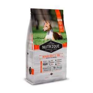 Nutrique Perro Adulto Senior +7 Raza Mediana 12kg