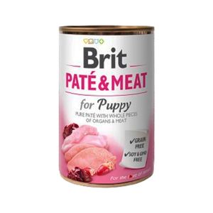 Brit pate & meat puppy 400 GR