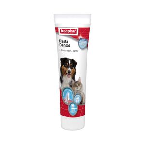 Pasta dental beaphar perro y gato pomo 100 GR