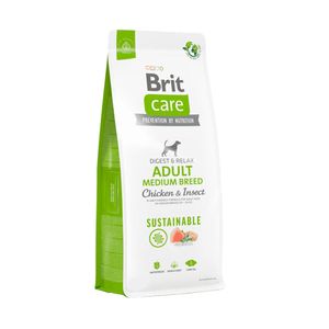 Brit care dog chicken & insect adult medium breed 12 KG
