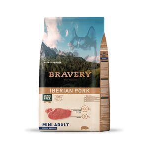 Bravery perro adulto raza mini y pequeña iberian pork 7 kg