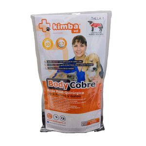 V-body cobre castración perro/gato Talle 1 2,5 a 3,5kg