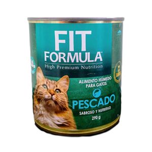 V-fit lata gato alimento húmedo pescado 290 gr