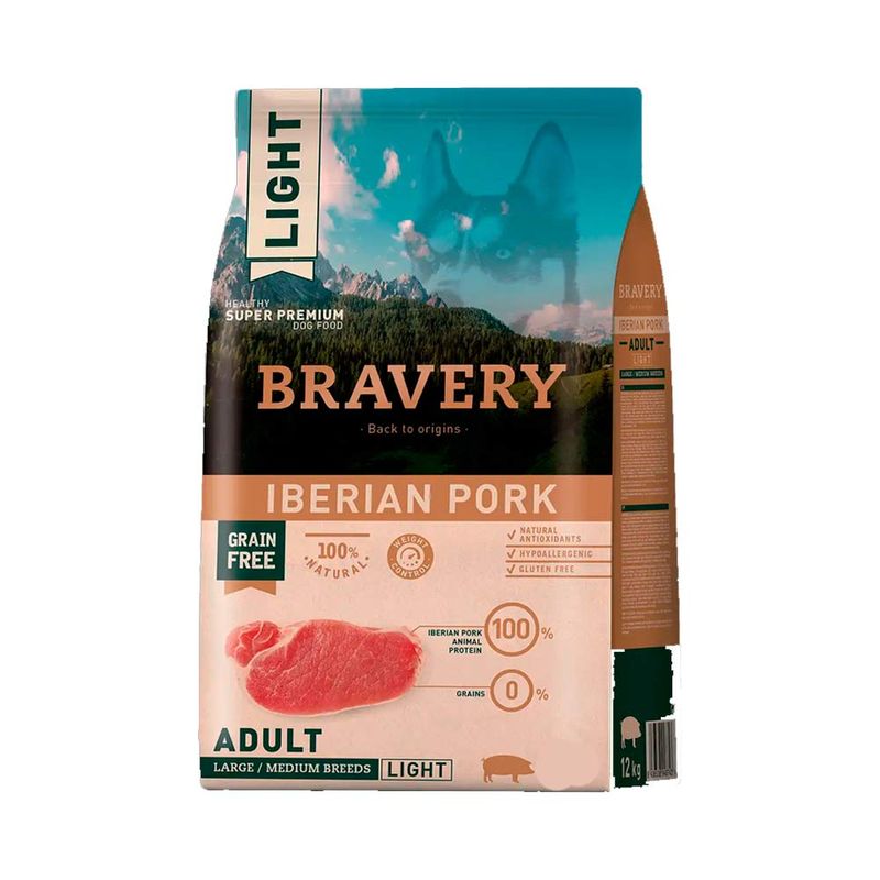 BRAVERY-LIGHT-IBERIAN-PORK-ADULT-LARGE-MEDIUM-BREEDS-4-KG