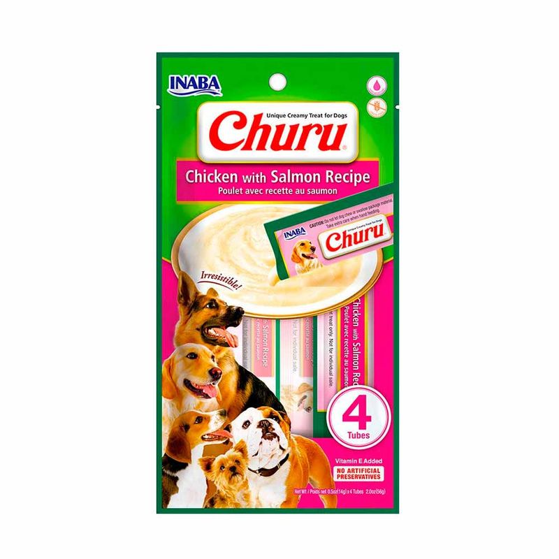 CHURU-DOG-CHICKEN-SALMON-14GR