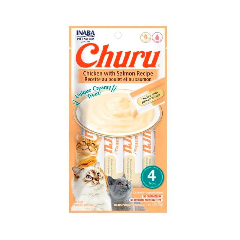 CHURU-CAT-CHICKEN-SALMON-14GR